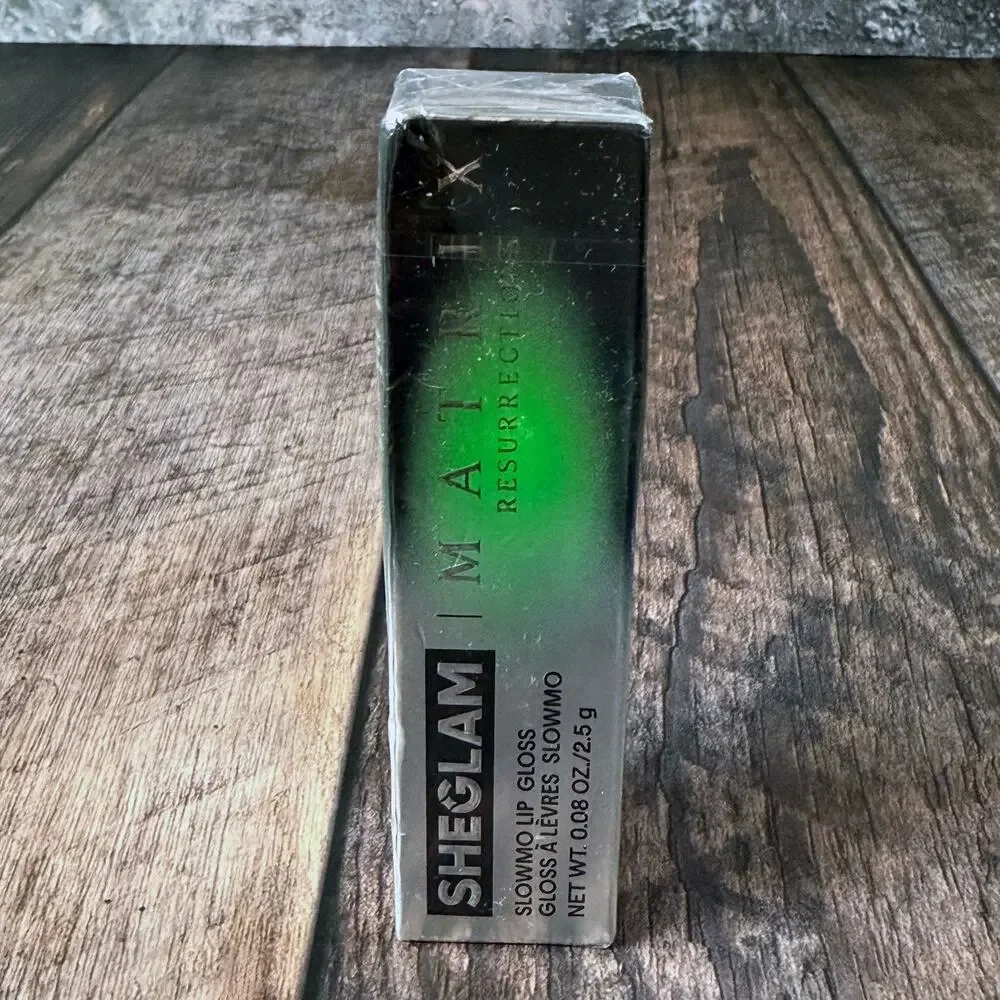 The Matrix Resurrections Slowmo Lip Gloss in Reloaded 2.5g Sheglam